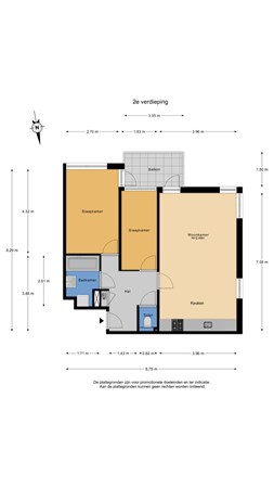 Floorplan - Kermispad 113, 1033 ZB Amsterdam